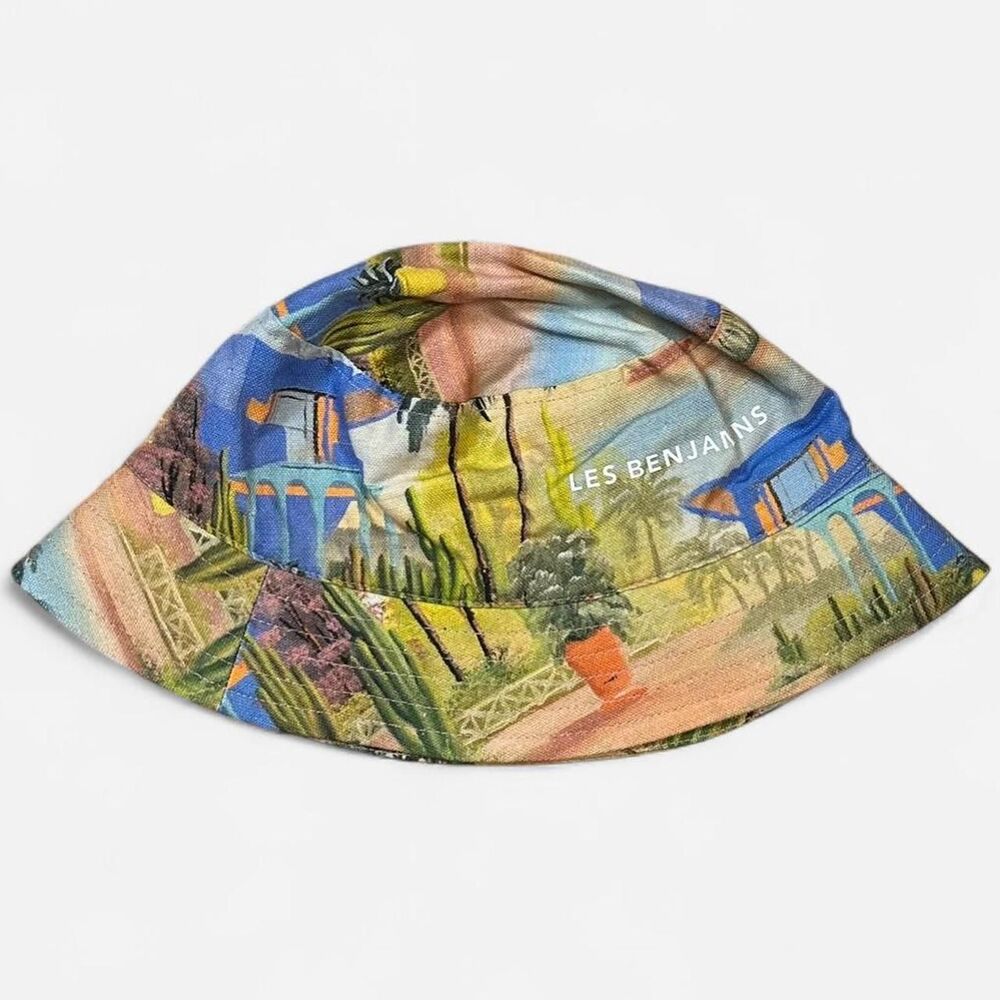 Les Benjamins printed bucket hat